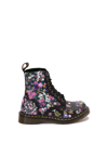 Dr. Martens 1460  Pascal Leather Lace Up Ankle Boots In Black