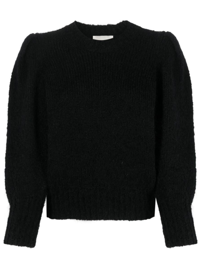 Isabel Marant Emma Mohair-blend Sweater In Black