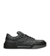 DOLCE & GABBANA LEATHER ROMA LOGO SNEAKERS