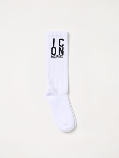 Dsquared2 Junior Socken  Kinder Farbe Weiss In White