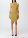 Diesel Dress  Woman In Yellow