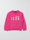 Dsquared2 Junior Sweater  Kids Color Fuchsia