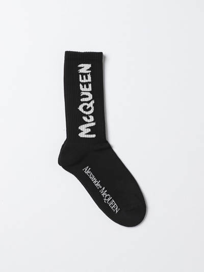 Alexander Mcqueen Socks  Men Color Black 1