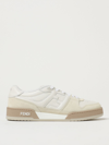 Fendi Synthetic Fibers Sneakers In White