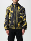 VERSACE JEANS COUTURE BOMBER JACKET IN PRINTED NYLON,E64218002