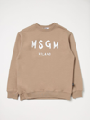 Msgm Sweater  Kids Kids Color Beige