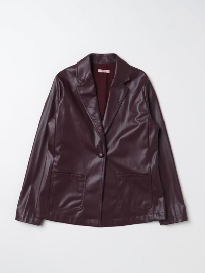 Liu •jo Jacket Liu Jo Kids Kids Color Burgundy