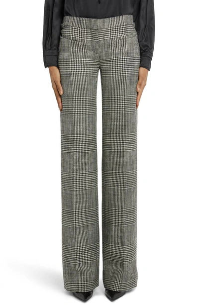 Tom Ford Flared Pants In Black_chalk