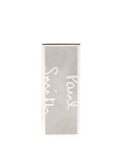 Paul Smith Logo雕刻钞票夹 In Silver