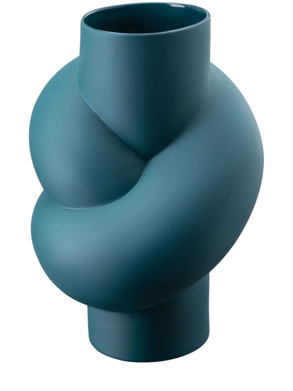 Rosenthal Node Stripes Vase, Porzellan, Mango-Farbton, 11,7 Cm Hoch – Design Von Martin Hirth
