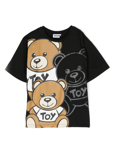 MOSCHINO TEDDY BEAR 印花棉T恤