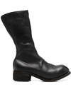 GUIDI 40MM ZIP-UP KNEE-LENGTH BOOTS