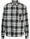 Dsquared2 Plaid-check Pattern Shirt In Black