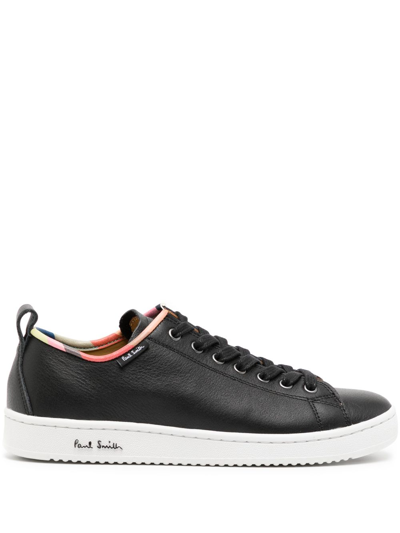 Paul Smith Embossed-logo Low-top Trainers In Black