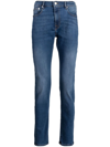 PS BY PAUL SMITH ORGANIC REFLEX STRETCH MID-RISE SLIM-FIT JEANS