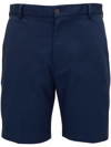 Peter Millar Matlock Slim-fit Cotton-blend Seersucker Shorts In Blue
