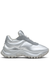 MARC JACOBS THE METALLIC LAZY RUNNER SNEAKERS