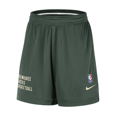 Nike Milwaukee Bucks  Men's Nba Mesh Shorts In Green