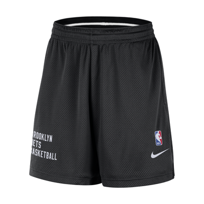 Nike Brooklyn Nets  Men's Nba Mesh Shorts In Black