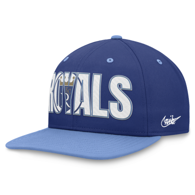 Nike Kansas City Royals Pro Cooperstown  Men's Mlb Adjustable Hat In Blue