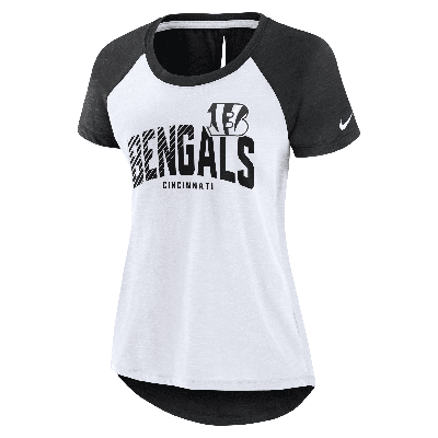 Nike Cincinnati Bengals Fashion  Women's Nfl Top In White