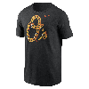 Nike Baltimore Orioles Hometown  Men's Mlb T-shirt In Black