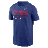 Nike Chicago Cubs Hometown  Men's Mlb T-shirt In Blue