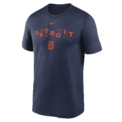 Nike Detroit Tigers Hometown  Men's Dri-fit Mlb T-shirt In Blue