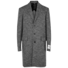 Dolce & Gabbana Men's Raffia Single Breasted Coat In Grey