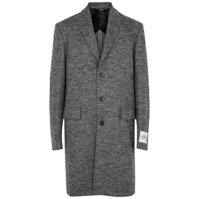 Dolce & Gabbana Re-edition Wool Coat In Grey