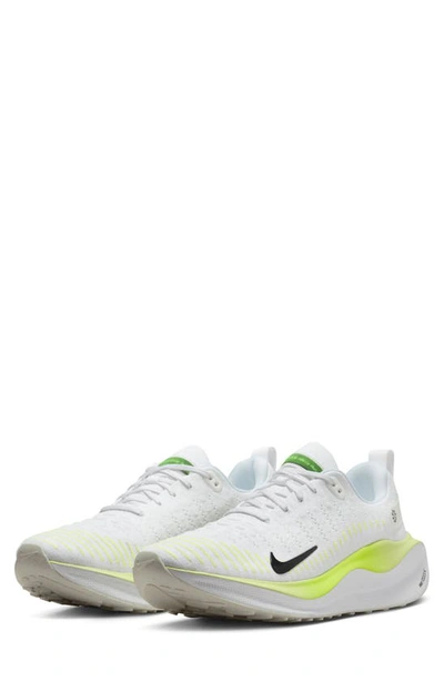 Nike React Infinity Run Flyknit Running Shoe In White