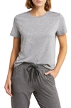 Zella Restore Soft Lite Relaxed Tee In Grey Shade