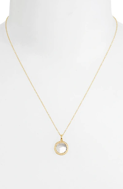 Ippolita Rock Candy In Yellow Gold/ Clear Quartz