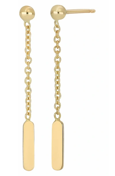 Bony Levy Blg 14k Gold Chain Drop Earrings In 14k Yellow Gold