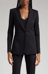 ALICE AND OLIVIA BREANNE FITTED BLAZER