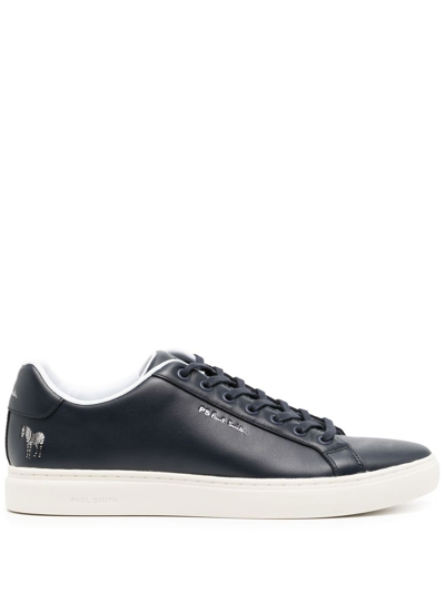 Ps By Paul Smith Logo-print Lace-up Trainers In Navy