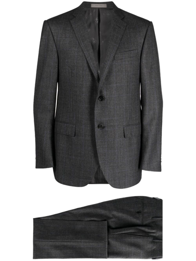 Corneliani S130's Single-breasted Suit In Grey
