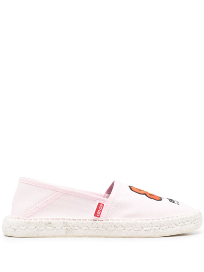 Kenzo Boke-flower Slip-on Espadrilles In Pink