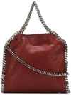 Stella Mccartney Mini 'falabella Shaggy Deer' Crossbody Bag In Red