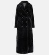 BLANCHA DOUBLE-BREASTED SHEARLING COAT