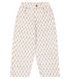 The New Society Elaine Printed Cotton Pants In Multicoloured