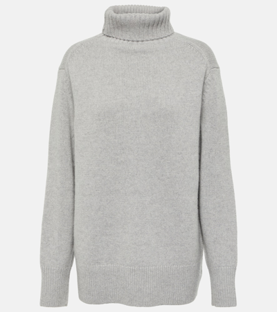 Joseph Cashmere Turtleneck Sweater In Grey
