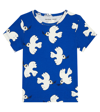 MINI RODINI X WRANGLER PRINTED COTTON T-SHIRT