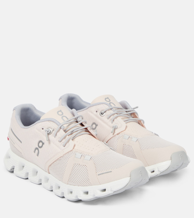 On Cloud 5 Sneakers In Shell White
