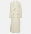 THE ROW CATENA WOOL AND SILK DOUBLE-BREASTED COAT