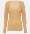 JACQUEMUS LA MAILLE DAO RIBBED-KNIT SWEATER