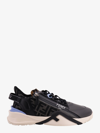 Fendi Flow Panelled Slip-on Sneakers In Grey