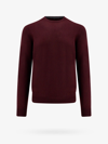Nugnes 1920 Cashmere Basic Sweater In Red