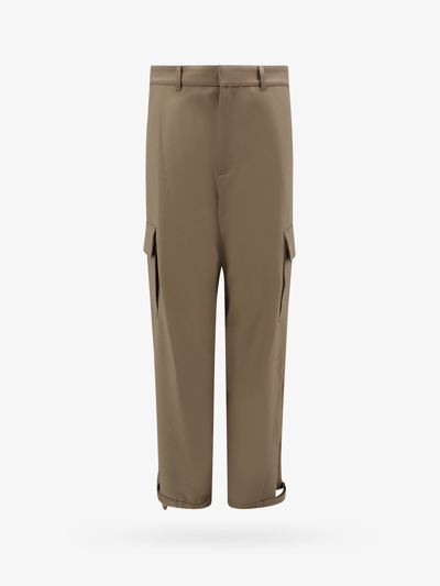 Off-white Trouser In Green