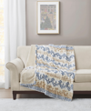 PREMIER COMFORT CLOSEOUT! PREMIER COMFORT NOVELTY PRINTED ELECTRIC PLUSH THROW, 50" X 60", CREATED FOR MACY'S